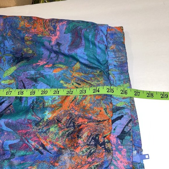 VTG Track Jacket Wind Breaker Multi Color Block Large Zip Forrester’s Gore Tex - Picture 7 of 7